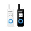 HELIDA T-M1 Mini Portable Rechargeable Walkie Talkie, 22 Channels, White - 2