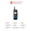 HELIDA T-M1 Mini Portable Rechargeable Walkie Talkie, 22 Channels, White - 7
