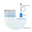 SUNSHINE SS-905D Power Supply Start-up Cables for iPhone/Android Repair - 8