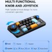 MKESPN 19-Key USB-C Wired Gaming Keyboard with Macro & Joystick (Black) - 5
