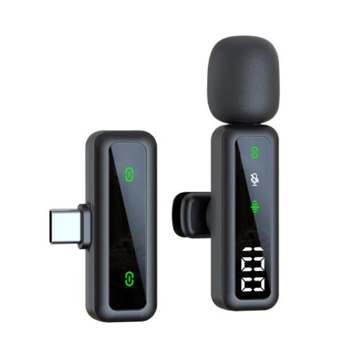H67 Type-C Wireless Lapel Microphone for Video Shooting & Noise Reduction - 1