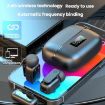 Type-C Dual Microphone Wireless Finger Clip Bluetooth Mic (Black) - 9
