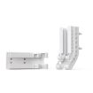 Wall-Mounted Battery Organizer for 10 AA & 10 AAA Batteries - Black - 3