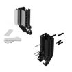 Wall-Mounted Battery Organizer for 10 AA & 10 AAA Batteries - Black - 5