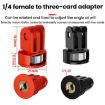 TFSM062-B Camera Cage with 360 Rotating Connector & Tripod Adapter - 5