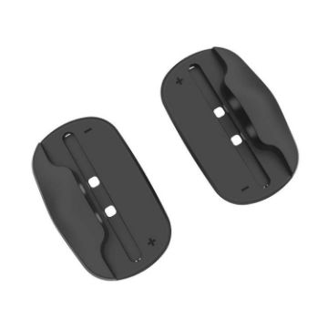 Nintendo Switch Handle Bracket - 2pcs Mini Portable Mouse Base (Black) - 1