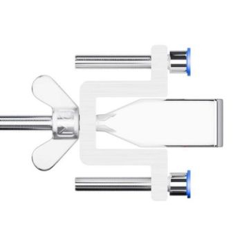 Stainless Steel Security Door Stopper Anti-Theft Blocker (Silver) - 1