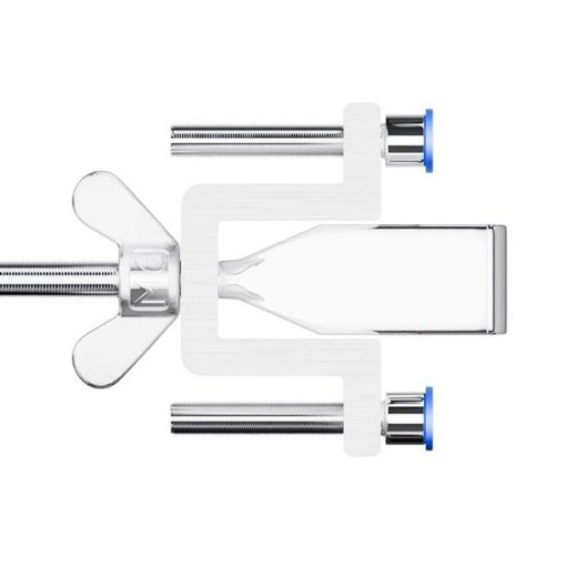 Stainless Steel Security Door Stopper Anti-Theft Blocker (Silver) - 1