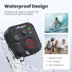 aMagisn Wireless Bluetooth Remote for Insta360, GoPro & Smartphones - 50m Range - 4