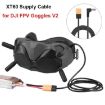 DJI FPV Goggles V2 XT60 to DC Power Cable Connector - Stable Supply - 1