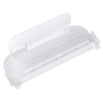 Wall Mount Holder for Nintendo Switch & Joy-Con with Game Storage (White) - 1