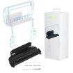 Wall Mount Holder for Nintendo Switch & Joy-Con with Game Storage (White) - 2