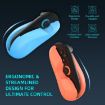 Nintendo Switch Joy-Con Mouse Adapter Bracket 2-Pack (Blue Red) - 5