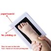 Non-Toxic Red Baby Handprint Footprint Clay Souvenir Toy Gifts - 7