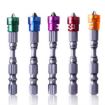 5 PCS 65mm Magnetic Alloy Steel Cross Bit Electric Screwdriver Head - 1
