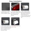304 Stainless Steel Self-Adhesive Tissue Rack Toilet Paper Holder RD9181 - 6