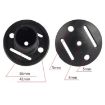 Anti-puncture Plug Cap Alpenstock Support Bar Protective Case 2 PCS - 2