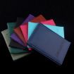 Deep Blue Artificial Leather Travel Passport Cover - 2