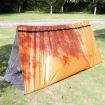 Emergency Orange Tent & Rescue Blanket - First Aid, Sunscreen, Insulation - 2
