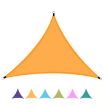 Triangle Sunshade Canopy 4x4x4M - Outdoor Sun Protection, Random Color - 2