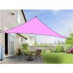 Triangle Sunshade Canopy 4x4x4M - Outdoor Sun Protection, Random Color - 4