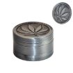 Stainless Steel Maple Leaf Herb Grinder, 50MM 4 Layers Tobacco Grinder - 4