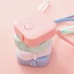Mini Portable Leather Measuring Tape 1.5M - Random Color Delivery - 4