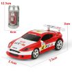 Mini RC Car Radio Remote Control - Coke Can Design (Black+Orange) - 3