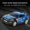 Mini RC Car Radio Remote Control - Coke Can Design (Black+Orange) - 5