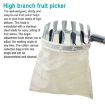 Metal Fruit Picker Tool for Apple & Peach Trees - Convenient Orchard Use - 4