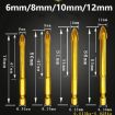 12MM Multi-purpose Alloy Cross Hex Shank Drill for Ceramic & Glass - 4