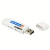 Rechargeable U-Disk USB Voice Recorder SK001, No Memory, White - 1