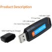 Rechargeable U-Disk USB Voice Recorder SK001, No Memory, White - 4