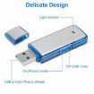 SK858 16GB Blue Rechargeable Portable U-Disk Meeting Voice Recorder - 3