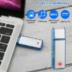 SK858 16GB Blue Rechargeable Portable U-Disk Meeting Voice Recorder - 8