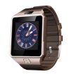 DZ09 Gold Smart Watch Phone: 1.56" Screen, Bluetooth Call, Sleep Monitor - 1