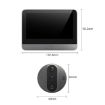 R9 4.3" WiFi Smart Video Peephole Doorbell - Black - 2