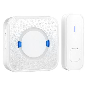 P6-B 110dB Wireless Waterproof WiFi Doorbell, 53 Chimes, 300m Range - 1