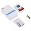 VOYE V012A Wireless Doorbell - 38 Sounds, Remote Control, White - 5