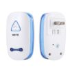 VOYE V025A Wireless Doorbell, 38 Sounds, Remote Control, US Plug, White - 3