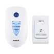 VOYE V003B Wireless Doorbell, 38 Sounds, Remote Control, US Plug, White - 2