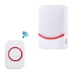Wireless Doorbell CMF1188: 38 Ringtones & Flashing Lights, 3 Modes, White - 1