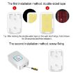 CACAZI C86 Wireless SOS Pager Doorbell Alarm, US Plug (Black) - 9