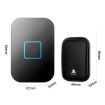 CACAZI FA88 Wireless Doorbell, Self-Powered, UK Plug, Black - 2