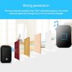 CACAZI FA88 Wireless Doorbell, Self-Powered, UK Plug, Black - 5