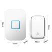 CACAZI FA88 Wireless Doorbell, Self-Powered, UK Plug, White - 2