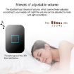 CACAZI FA88 Wireless Doorbell, Self-Powered, US Plug, Black - 4