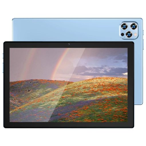 P60 4G Tablet PC, 10.1", 4GB+64GB, Android 8.0, Dual SIM, MTK6797, Blue - 1