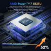 GXMO G156 15.6" Laptop, 16GB RAM, 512GB SSD, Ryzen 7 5825U, Win 11, EU Plug - 5