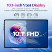 Pad7 Ultra 10.1" 3G Tablet PC, 2GB+32GB, Android 8.1, Quad Core, Silver - 8